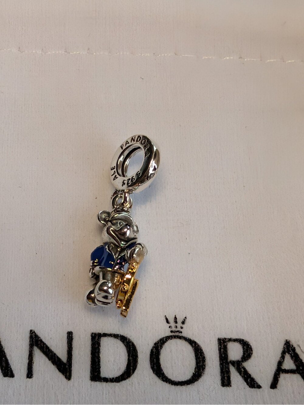Pandora charm Disney Mickey cruise